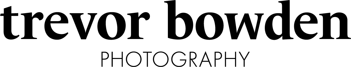 trevor bowden photography type logo